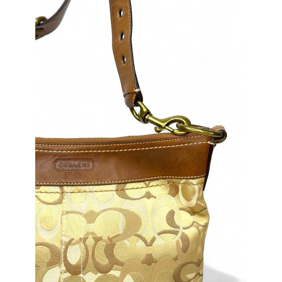 Coach Signature Soho Sling Hobo Bag - Picture 2 of 13